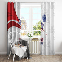 England Football WC2026 Window Curtain Three Lions - Happy And Glorious