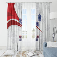 England Football WC2026 Window Curtain Three Lions - Happy And Glorious