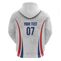 England Football WC2026 Custom Zip Hoodie Three Lions - Happy And Glorious