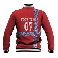 Norway Football WC2026 Custom Baseball Jacket Norges Landslaget Vikings