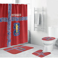 Norway Football WC2026 Bathroom Set Norges Landslaget Vikings