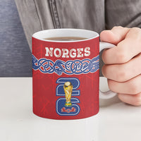 Norway Football WC2026 Ceramic Mug Norges Landslaget Vikings