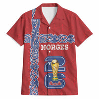 Norway Football WC2026 Custom Hawaiian Shirt Norges Landslaget Vikings