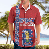 Norway Football WC2026 Custom Hawaiian Shirt Norges Landslaget Vikings
