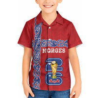 Norway Football WC2026 Custom Hawaiian Shirt Norges Landslaget Vikings