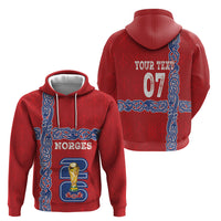 Norway Football WC2026 Custom Hoodie Norges Landslaget Vikings