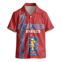 Norway Football WC2026 Custom Kid Hawaiian Shirt Norges Landslaget Vikings