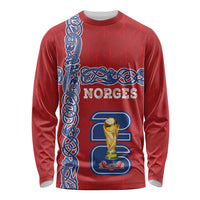 Norway Football WC2026 Custom Long Sleeve Shirt Norges Landslaget Vikings