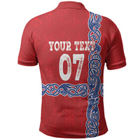 Norway Football WC2026 Custom Polo Shirt Norges Landslaget Vikings