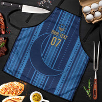 Saudi Football Al Zaeem Custom Apron Crescent Moon - Wonder Print Shop