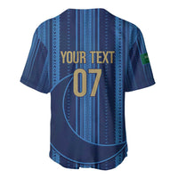 Saudi Football Al Zaeem Custom Baseball Jersey Crescent Moon - Wonder Print Shop
