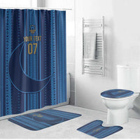 Saudi Football Al Zaeem Custom Bathroom Set Crescent Moon - Wonder Print Shop