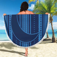 Saudi Football Al Zaeem Custom Beach Blanket Crescent Moon - Wonder Print Shop