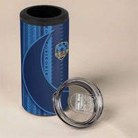Saudi Football Al Zaeem Custom 4 in 1 Can Cooler Tumbler Crescent Moon - Wonder Print Shop