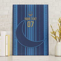 Saudi Football Al Zaeem Custom Canvas Wall Art Crescent Moon - Wonder Print Shop