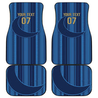Saudi Football Al Zaeem Custom Car Mats Crescent Moon - Wonder Print Shop