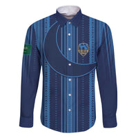 Saudi Football Al Zaeem Custom Family Matching Short Sleeve Bodycon Dress and Hawaiian Shirt Crescent Moon - Wonder Print Shop