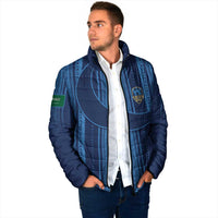 Saudi Football Al Zaeem Custom Padded Jacket Crescent Moon - Wonder Print Shop