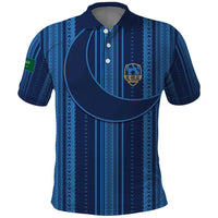 Saudi Football Al Zaeem Custom Polo Shirt Crescent Moon - Wonder Print Shop