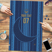 Saudi Football Al Zaeem Custom Puzzle Crescent Moon - Wonder Print Shop