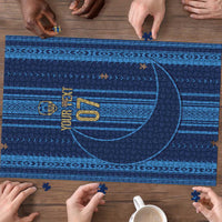 Saudi Football Al Zaeem Custom Puzzle Crescent Moon - Wonder Print Shop