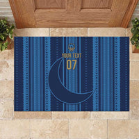 Saudi Football Al Zaeem Custom Rubber Doormat Crescent Moon - Wonder Print Shop
