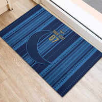 Saudi Football Al Zaeem Custom Rubber Doormat Crescent Moon - Wonder Print Shop