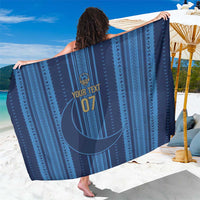 Saudi Football Al Zaeem Custom Sarong Crescent Moon - Wonder Print Shop
