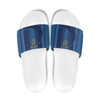 Saudi Football Al Zaeem Custom Slide Sandals Crescent Moon - Wonder Print Shop