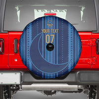 Saudi Football Al Zaeem Custom Spare Tire Cover Crescent Moon - Wonder Print Shop