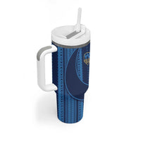 Saudi Football Al Zaeem Custom Tumbler With Handle Crescent Moon - Wonder Print Shop
