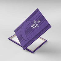 Saudi Football Al Zaeem Custom Canvas Wall Art Crescent Moon - Purple - Wonder Print Shop