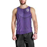 Saudi Football Al Zaeem Custom Men Tank Top Crescent Moon - Purple - Wonder Print Shop