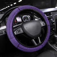 Saudi Football Al Zaeem Steering Wheel Cover Crescent Moon - Purple - Wonder Print Shop