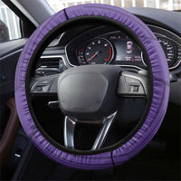 Saudi Football Al Zaeem Steering Wheel Cover Crescent Moon - Purple - Wonder Print Shop