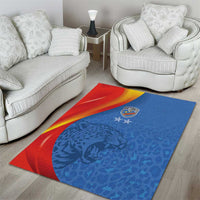 DR Congo Football 2026 Les Leopards Area Rug Glory Upon Glory - Wonder Print Shop