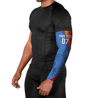 DR Congo Football 2026 Les Leopards Custom Arm Sleeves Glory Upon Glory - Wonder Print Shop