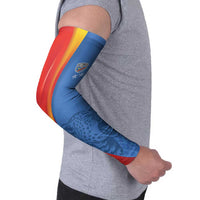 DR Congo Football 2026 Les Leopards Custom Arm Sleeves Glory Upon Glory - Wonder Print Shop