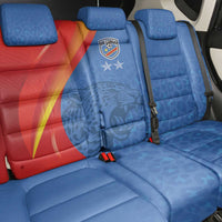 DR Congo Football 2026 Les Leopards Back Car Seat Cover Glory Upon Glory - Wonder Print Shop