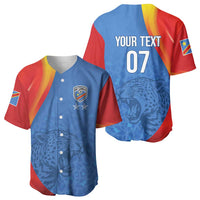 DR Congo Football 2026 Les Leopards Custom Baseball Jersey Glory Upon Glory - Wonder Print Shop