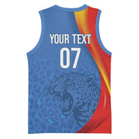 DR Congo Football 2026 Les Leopards Custom Basketball Jersey Glory Upon Glory - Wonder Print Shop