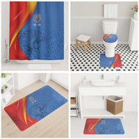 DR Congo Football 2026 Les Leopards Bathroom Set Glory Upon Glory - Wonder Print Shop