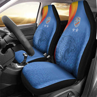 DR Congo Football 2026 Les Leopards Car Seat Cover Glory Upon Glory - Wonder Print Shop