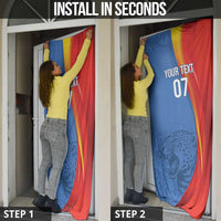 DR Congo Football 2026 Les Leopards Custom Door Cover Glory Upon Glory - Wonder Print Shop