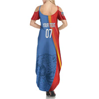 DR Congo Football 2026 Les Leopards Custom Family Matching Summer Maxi Dress and Hawaiian Shirt Glory Upon Glory - Wonder Print Shop