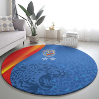 DR Congo Football 2026 Les Leopards Round Carpet Glory Upon Glory - Wonder Print Shop