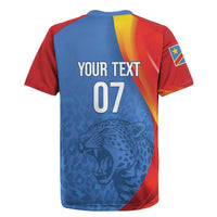 DR Congo Football 2026 Les Leopards Custom Rugby Jersey Glory Upon Glory - Wonder Print Shop