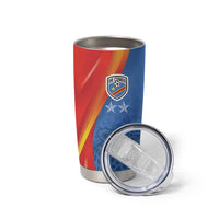 DR Congo Football 2026 Les Leopards Custom Tumbler Cup Glory Upon Glory - Wonder Print Shop