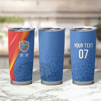 DR Congo Football 2026 Les Leopards Custom Tumbler Cup Glory Upon Glory - Wonder Print Shop