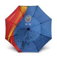 DR Congo Football 2026 Les Leopards Umbrella Glory Upon Glory - Wonder Print Shop